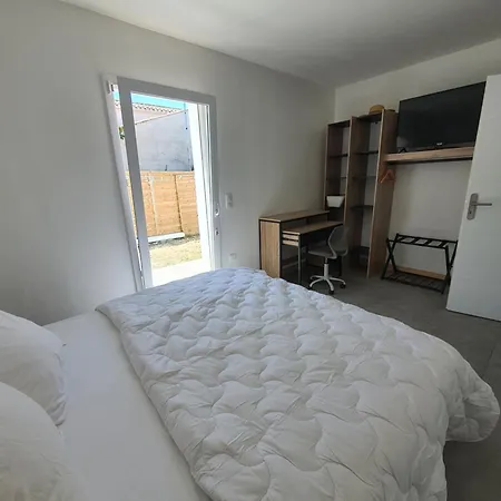 別荘 Maison De Plain-pied 3 Classee 4 Etoiles Dans Impasse Au Calme La Guérinière